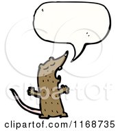 Poster, Art Print Of Talking Brown Rat