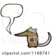 Poster, Art Print Of Talking Brown Rat