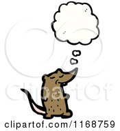 Poster, Art Print Of Thinking Mouse Or Rat