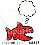 Poster, Art Print Of Thinking Red Fish