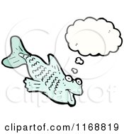 Poster, Art Print Of Thinking Green Fish