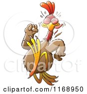 Poster, Art Print Of Running Chicken