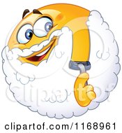 Poster, Art Print Of Happy Smiley Emoticon Shaving Its Face