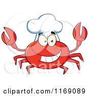 Poster, Art Print Of Happy Chef Crab