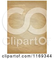 Poster, Art Print Of Aged Crumpled Paper Background