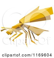 Poster, Art Print Of Origami Wasp