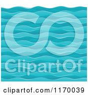 Poster, Art Print Of Background Of Choppy Ocean Waves