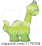 Poster, Art Print Of Depressed Apatosaurus Dinosaur