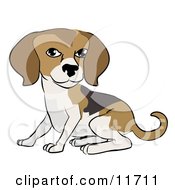 Poster, Art Print Of Cute Beagle Dog