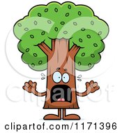 Poster, Art Print Of Screaming Tree Mascot