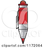 Poster, Art Print Of Red Drafting Pencil