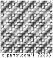 Poster, Art Print Of Shiny Metal Weave Background With Diagonal Lines