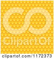 Poster, Art Print Of Golden Honeycomb Background