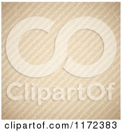 Clipart Of A Corrugated Cardboard Texture With Diagonal Lines Royalty Free Vector Illustration