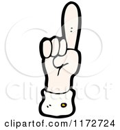 Poster, Art Print Of Hand Pointing Up