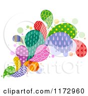 Poster, Art Print Of Colorful Patterned Splash