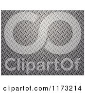 Poster, Art Print Of 3d Diamond Plate Metal Texture Background