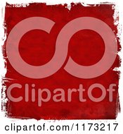 Clipart Of A Textured Red Background With Painted White Borders Royalty Free CGI Illustration