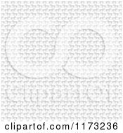 Clipart Of A White Weave Texture Background 2 Royalty Free Vector Illustration