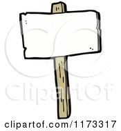 Poster, Art Print Of Blank Sign Post