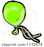 Poster, Art Print Of Green Balloon