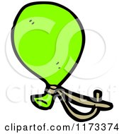 Poster, Art Print Of Green Balloon