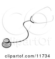 Medical Stethoscope Clipart Illustration by AtStockIllustration