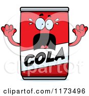 Poster, Art Print Of Screaming Cola Mascot