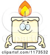 Poster, Art Print Of Happy Candle Mascot