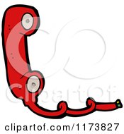 Poster, Art Print Of Red Landline Phone