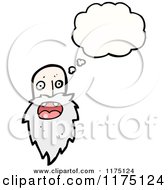 Poster, Art Print Of Bearded Man With A Conversation Bubble