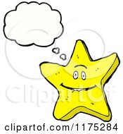 Poster, Art Print Of Yellow Starfish With A Conversation Bubble