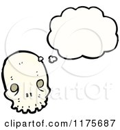 Poster, Art Print Of Skull With A Conversation Bubble