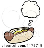 Poster, Art Print Of Hotdog With A Conversation Bubble