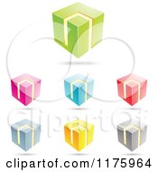Poster, Art Print Of Colorful 3d Smart Cube Designs