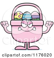 Poster, Art Print Of Mad Easter Basket Mascot