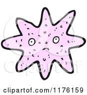 Poster, Art Print Of Purple Starfish