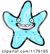 Poster, Art Print Of A Aquamarine Starfish