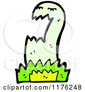 Cartoon Of A Green Goblin Royalty Free Vector Illustration