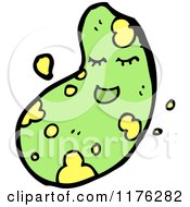 Poster, Art Print Of Green Amoeba