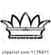 Poster, Art Print Of Black And White Crown