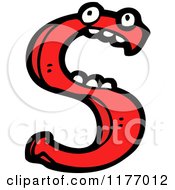Cartoon Of The Letter S Royalty Free Vector Illustration