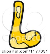 Cartoon Of The Letter L Royalty Free Vector Illustration
