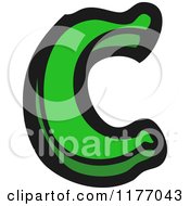 Cartoon Of The Letter C Royalty Free Vector Illustration