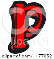 Poster, Art Print Of The Letter P