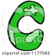 Cartoon Of The Letter C Royalty Free Vector Illustration