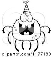 Poster, Art Print Of Happy Birthday Spider Wearing A Party Hat