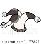 Cartoon Of A Jester Hat Royalty Free Vector Clipart