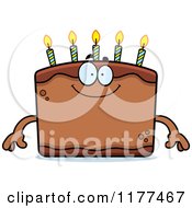 Poster, Art Print Of Happy Birthday Cake Mascot