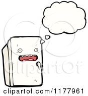 Poster, Art Print Of Refrigerator With A Conversation Bubble